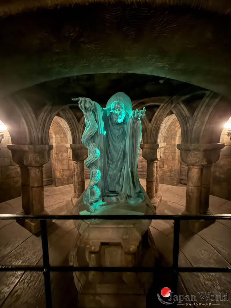 Décor intérieur de Harry Potter and the Forbidden Journey dans le château de Poudlard
