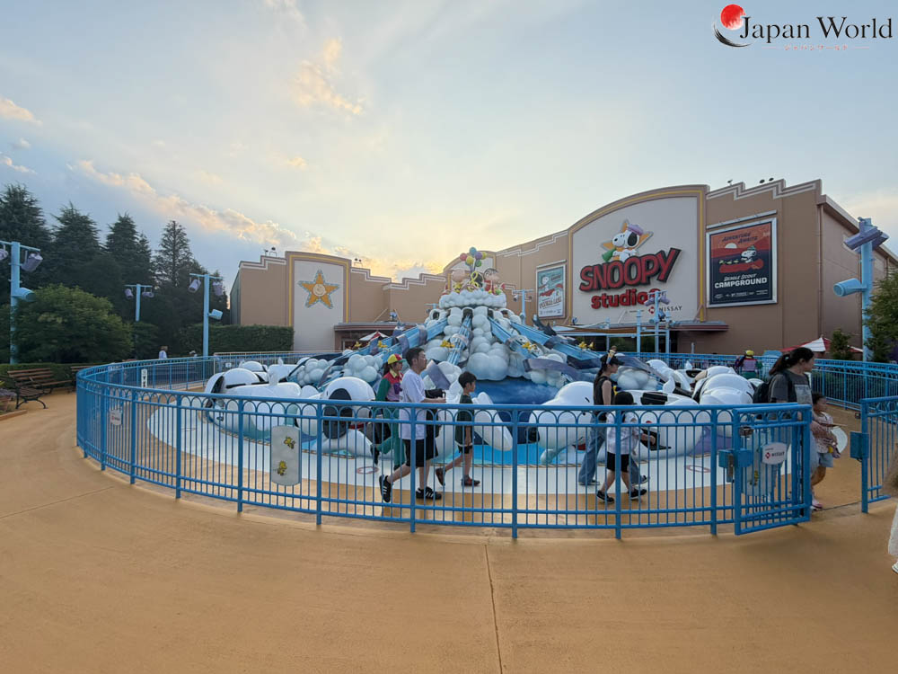 Attraction Snoopy Studios à Universal Wonderland, Universal Studios Japan