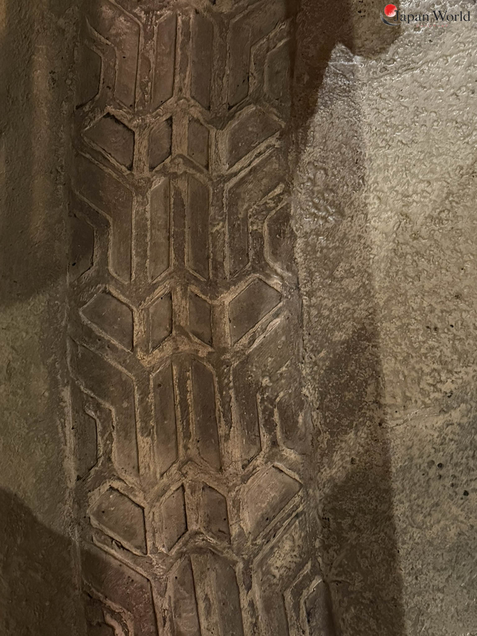 Détail de décor dans le château de Bowser à Super Nintendo World