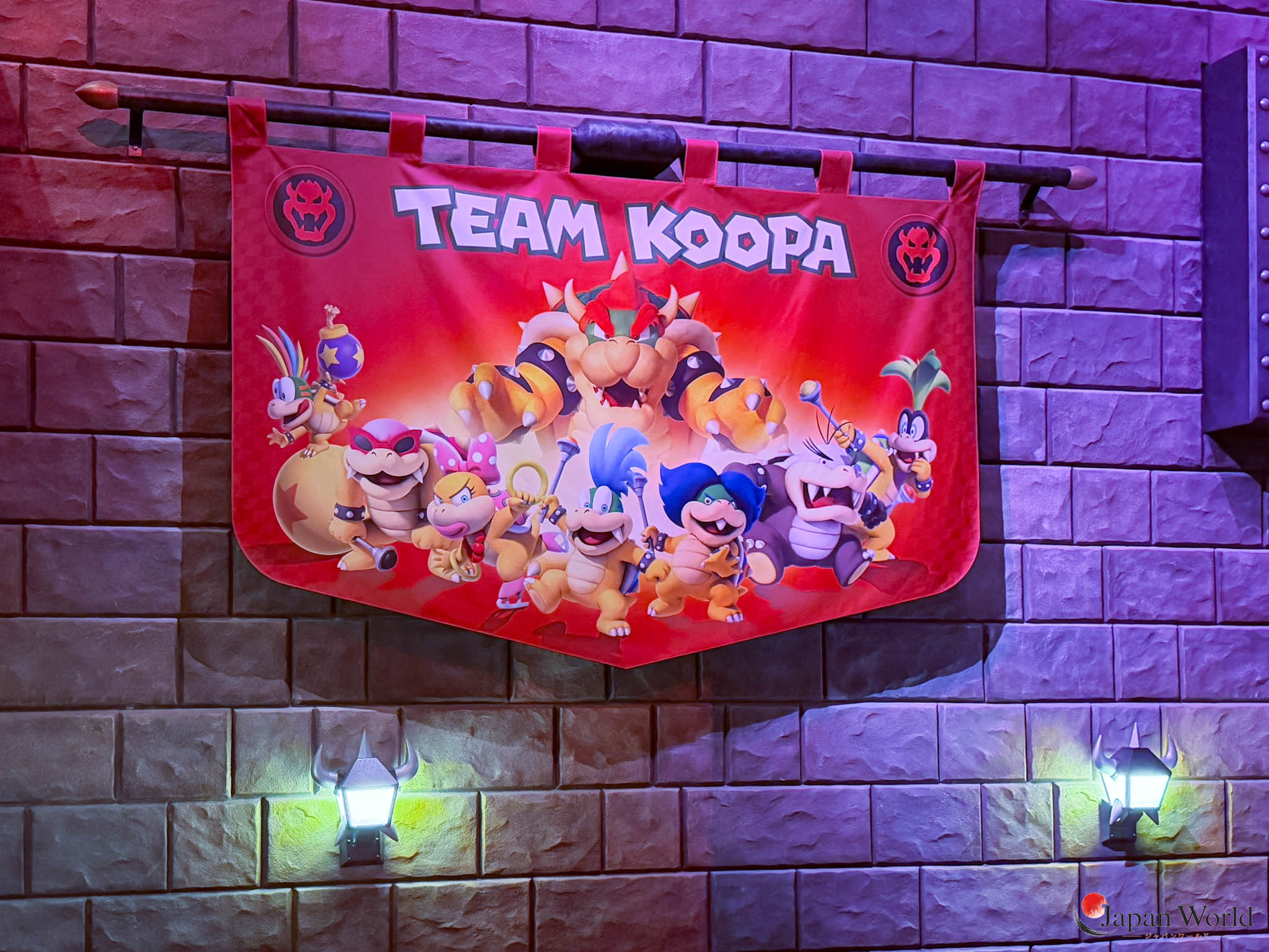 Bannière Team Koopa dans Mario Kart Koopa's Challenge