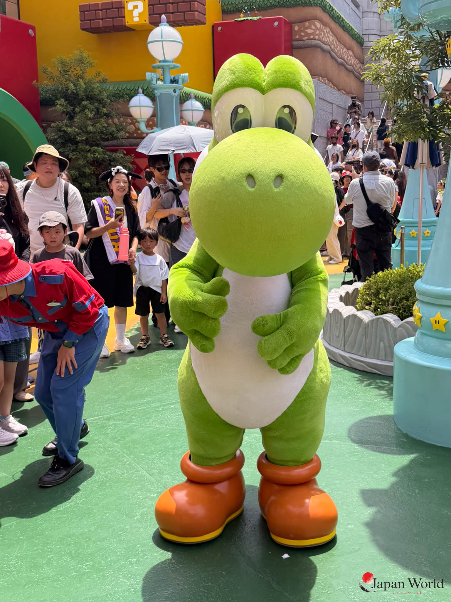 Yoshi à Super Nintendo World Universal Studios Japan