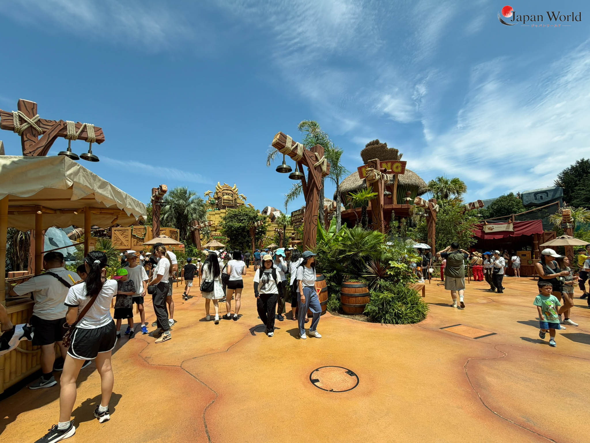 Donkey Kong Country à Super Nintendo World Universal Studios Japan