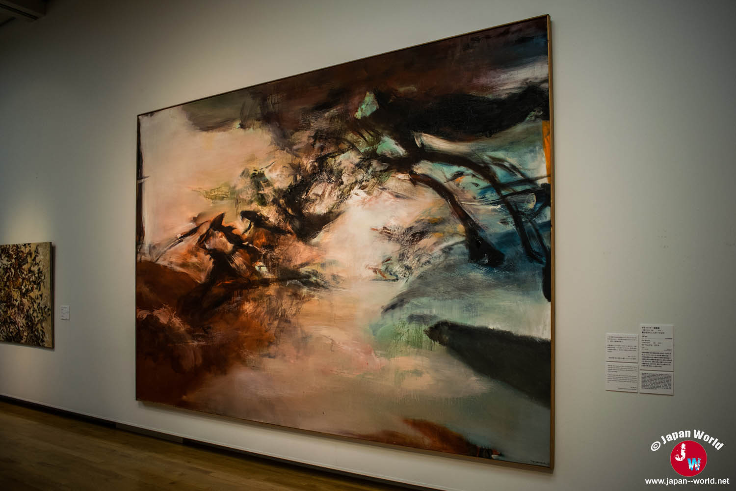 Still Two of Us, œuvre abstraite de Zao Wou-ki réalisée en 1974