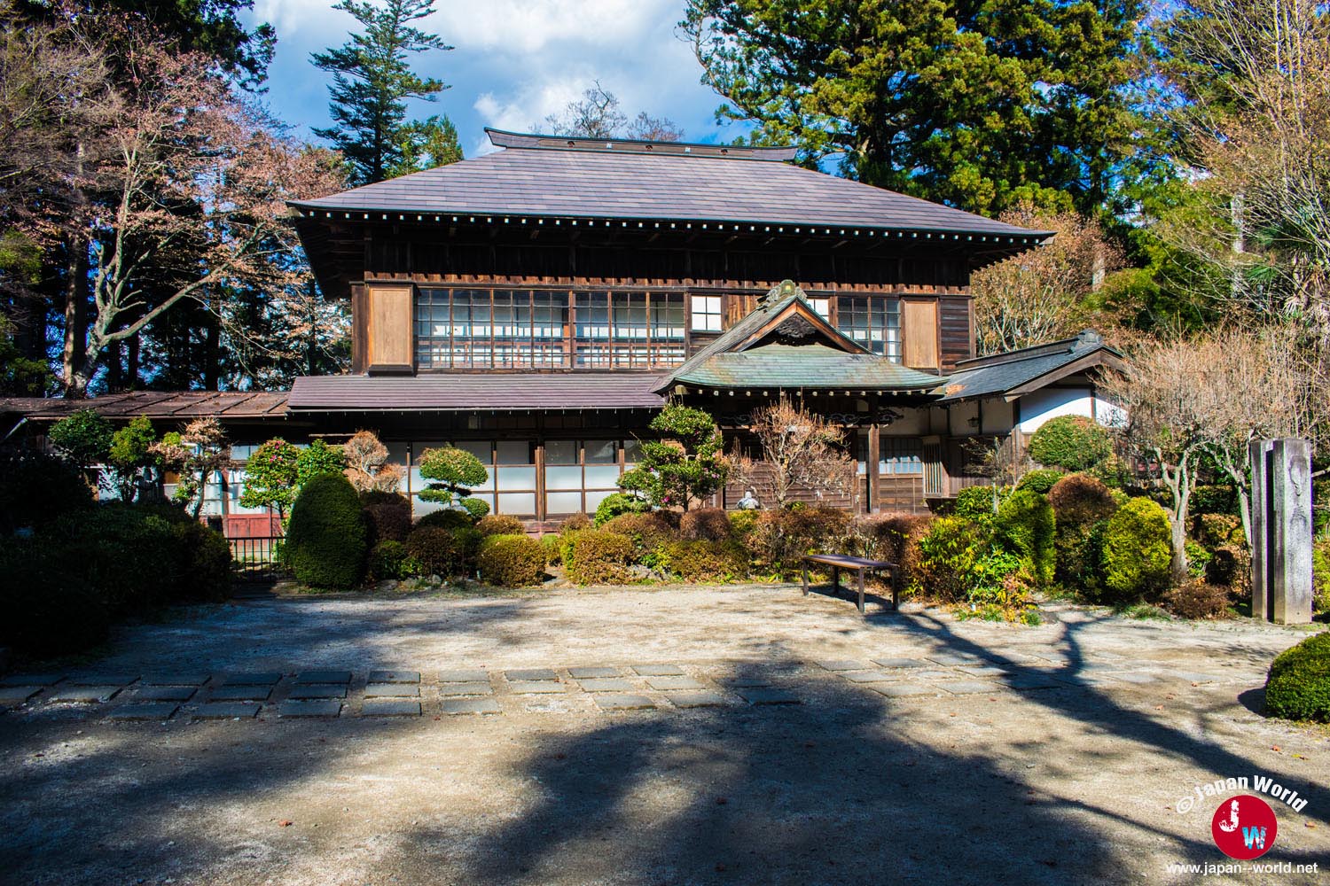 Partie habitable du temple de Takamizu-sanzan