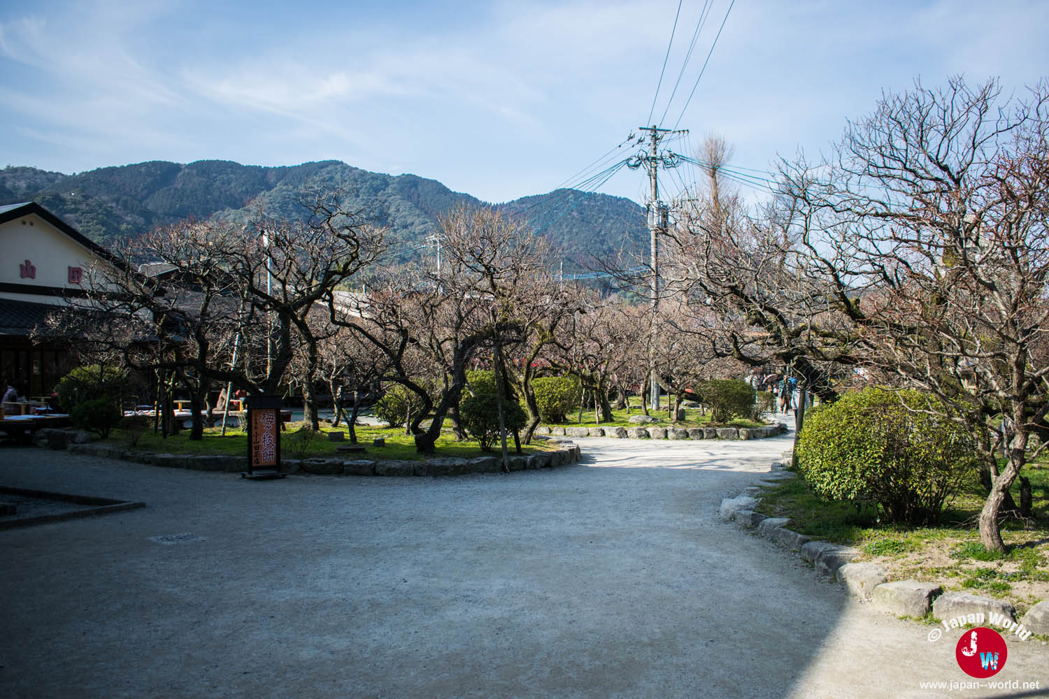 Route derrière le sanctuaire Dazaifu Tenman-gu