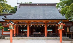 Le sanctuaire Sumiyoshi-jinja à Fukuoka