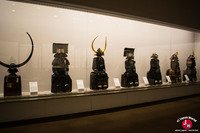 L'exposition sur les armures de samouraïs au musée de Fukuoka L'exposition sur les armures de samouraïs au musée de Fukuoka
