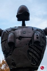 Robot Soldat du film le Château dans le ciel au musée Ghibli à Mitaka Robot Soldat du film le Château dans le ciel au musée Ghibli à Mitaka