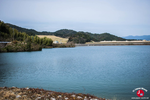 Le lac Tempai à Fukuoka