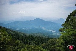 Vue en haut du Mont Homan à Fukuoka Vue en haut du Mont Homan à Fukuoka