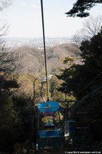 Mont Takao Descente en télésiège