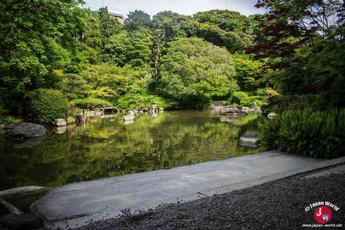 Le parc Yusentei à Fukuoka