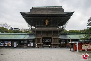 Le sanctuaire Hakozaki-gu