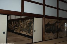 Intérieurs du Tenryu-ji Tenryu-ji