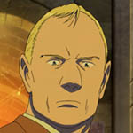 Le personnage de Gesicht dans l'animation Pluto
