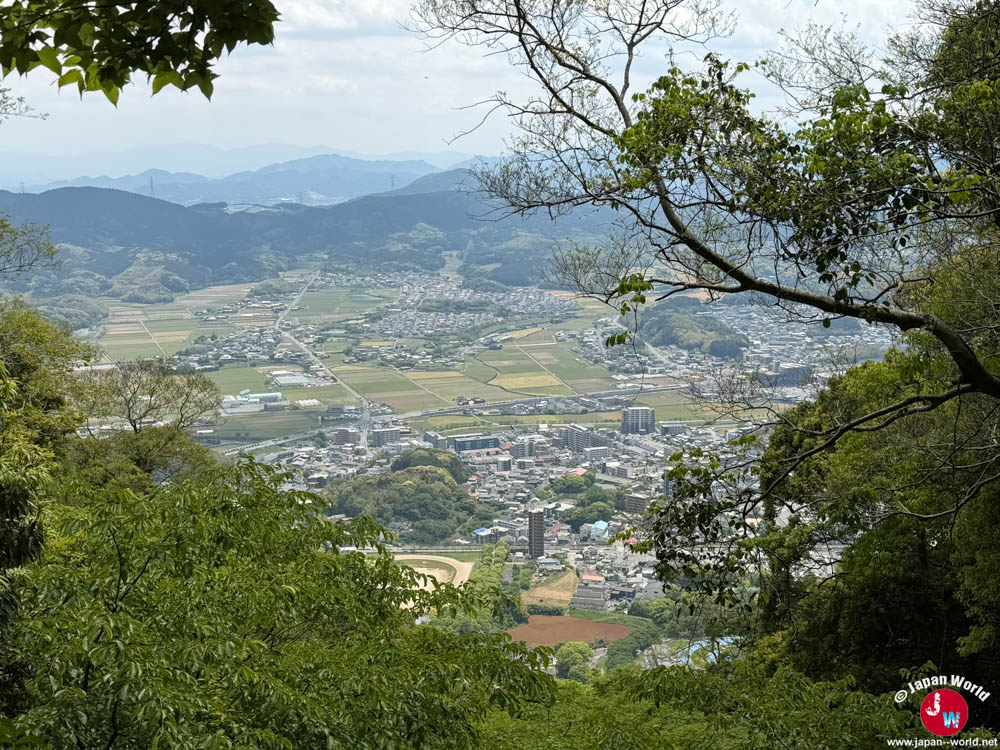 Vue au sommet du mont Joyama