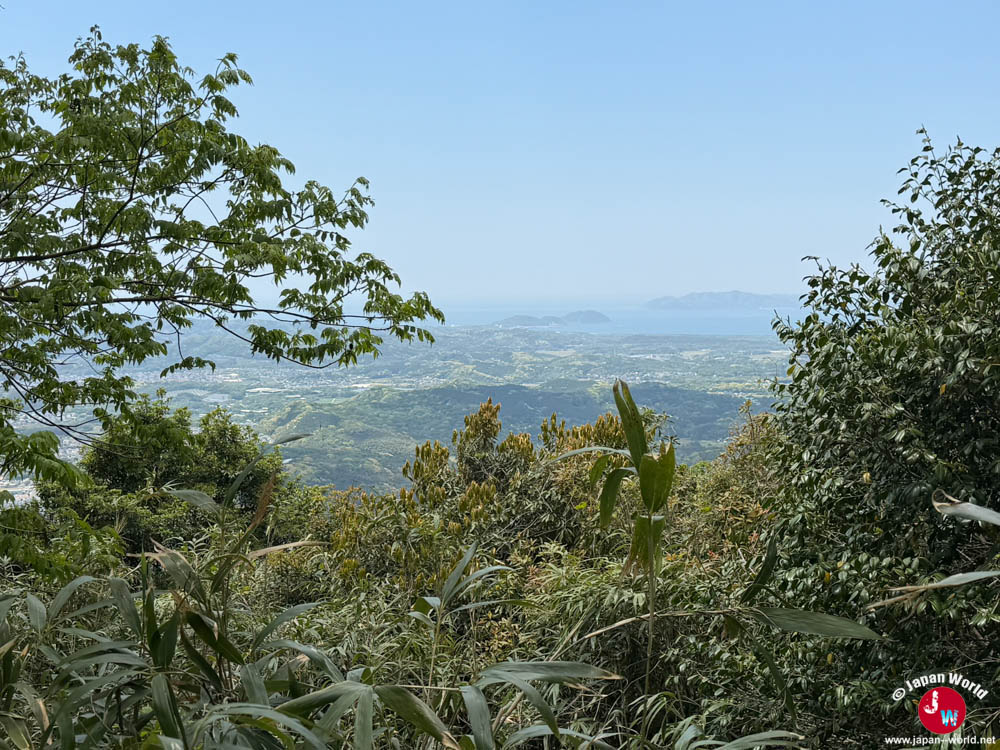 Vue au sommet du mont Joyama