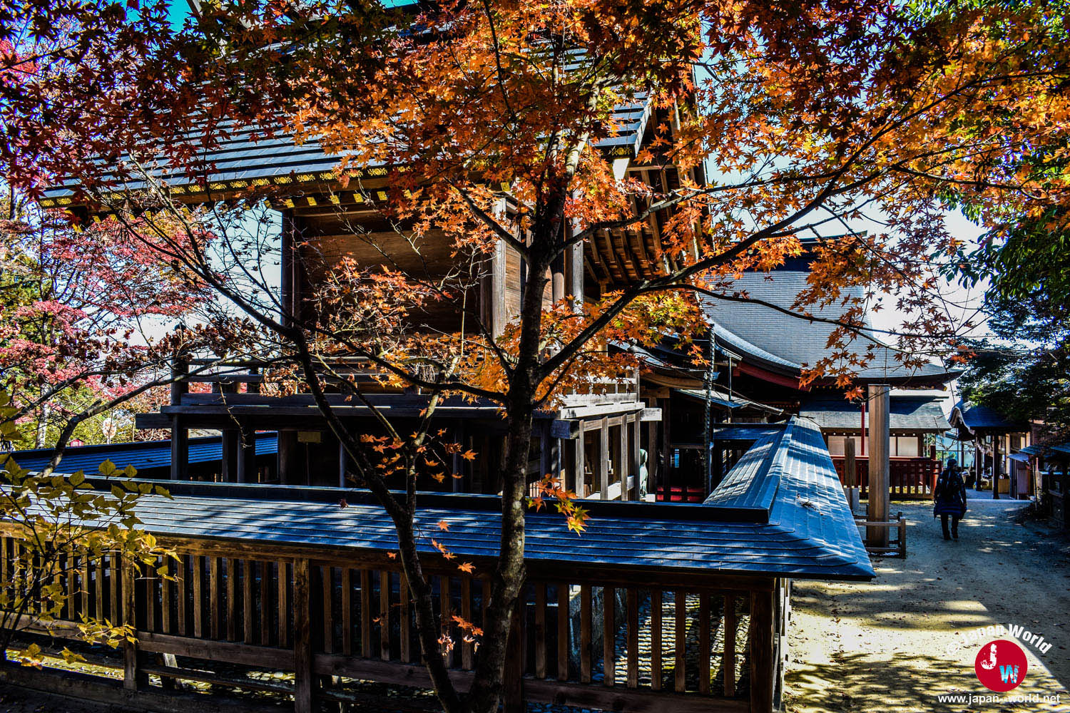Le sanctuaire shintoïsme du Mont Mitake
