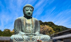 Le temple bouddhiste Kotoku-in à Kanagawa
