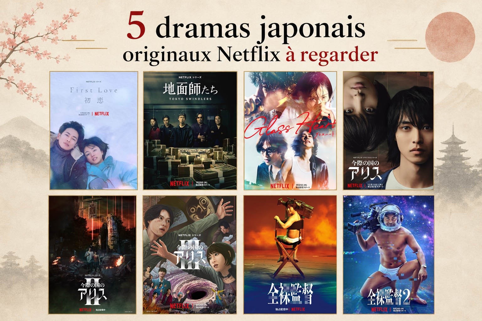 5 dramas japonais originaux Netflix à regarder