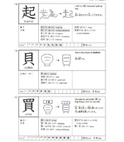 Page de l'ouvrage KANJI LOOK AND LEARN