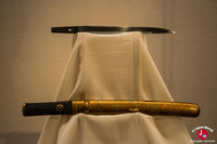 L'exposition sur les armures de samouraïs au musée de Fukuoka