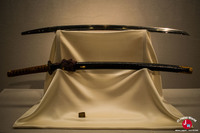 L'exposition sur les armures de samouraïs au musée de Fukuoka