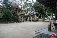 Le sanctuaire Shikaumi sur l'île de Shikanoshima