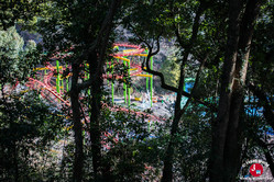 Le sanctuaire Dazaifu Tenman-gu et son parc d'attraction à côté