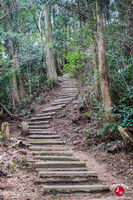 Randonnée pour le lac Tempai à Fukuoka