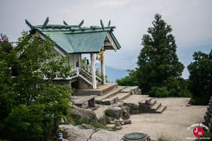 Arrivée au Mont Homan à Fukuoka