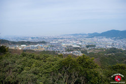 Vue sur Fukuoka au mont Tenpaizan