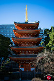 L'enceinte du temple Tocho-ji à Fukuoka