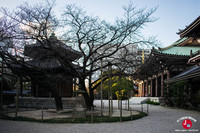 L'enceinte du temple Tocho-ji à Fukuoka