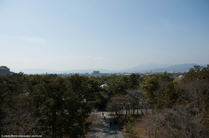 Vue de l'étage du San-mon du Nanzen-ji